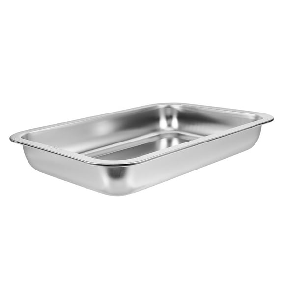 STOBOK Stainless Steel Cat Litter Box Open Design Silver Durable Easy Clean