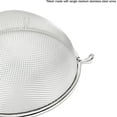 thumbnail image 2 of TrueCraftware – 6" Single Medium Mesh Strainer, Stainless Steel with 6 -1/2” Black Plastic Handle, 2 of 4