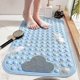 thumbnail image 5 of Large Non Slip Shower Mat With Foot Scrubber Brush,suction Cups Foot, 5 of 5