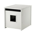 thumbnail image 4 of New Age Pet® ECOFLEX® Freedom Litter Loo® Moisture‑Resistant Enclosure & End‑Table, Non‑Toxic, Pull Out Drawer, Indoor Cat Furniture, 4 of 16