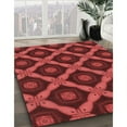 thumbnail image 3 of Ahgly Company Machine Washable Indoor Rectangle Transitional Cranberry Red Area Rugs, 2' x 3', 3 of 7
