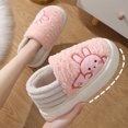 thumbnail image 4 of Aueoeo Bedroom Slippers Women, Women's Comfy Fleece Lined House Slippers Memory Foam Slip-On House Shoes Indoor Outdoor Fuzzy Slippers, 4 of 7