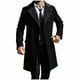 thumbnail image 5 of Ceisia Men's Regular-Fit Double-Breasted Notched-Lapel Faux-Fur Collar Mid-Length Wool-Blend Coat Gift, 5 of 6