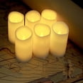 thumbnail image 2 of Remote Control Candles Premium Ic-Controlled Soft Flickering Votive Battery Operated Candles, 150+ Hours Of Lighting, 5H Timer, Battery Included, 2 of 6
