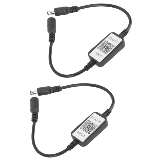 LED Dimmer, Wide Voltage Input LED Light Strip Controller Easy Installation 34cm 2Pcs for Dimming