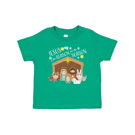 

Inktastic Jesus is the Reason for the Season Christmas Nativity Gift Baby Boy or Baby Girl T-Shirt