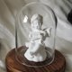 thumbnail image 5 of 2 piezas de estatua de ángel de resina para decoración del hogar, figura de ala romana, pequeño querubín bebé, 5 of 6