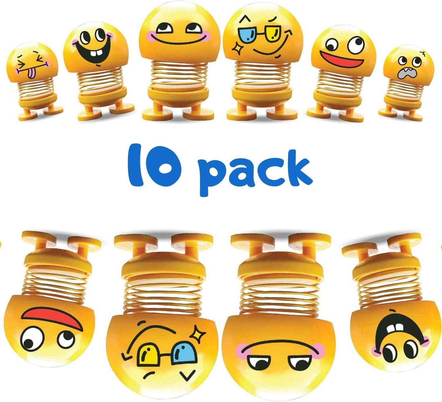 Head Shakers Emojis bobbleheads for dashboard /desk, cute car decor