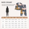 thumbnail image 6 of Disketp Pajamas Set Long Sleeve Sleepwear Womens Button Down Nightwear Pj Sets-Llama And Cactus, 6 of 9