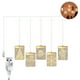 thumbnail image 2 of Luz decorativa navideña para ventana, luces de cadena de fondo para exteriores, interiores, ventanas, camino, patio, dormitorio, fiesta, pared de vacaciones, blanco cálido Vhermosa 221137-1, 2 of 9