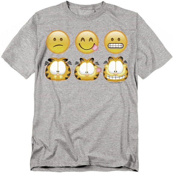 Garfield Emojis Mens Short Sleeve Shirt