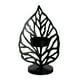 thumbnail image 2 of Candebro Nórdica Candebro de Hierro Forjado Artesanía Decoración de Estar , Negra Negro A perfecl sujetavelas, 2 of 8