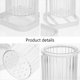 thumbnail image 3 of BESTYASH Utensilios De Cocina Transparente Con Soporte Para Y Tenedor Compacto, 3 of 8