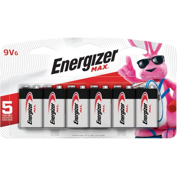 2 Batterie Energizer Max 9V Alkaline - Lunga Durata - Pile 522 - Foto 1