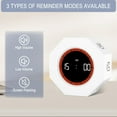 thumbnail image 3 of Digital Productivity Timer, Rotating Pomodoro Timer with 1-3-5-15-30-60-90 Min Countdown, for Study Office Kitchen Desk, 3 of 7