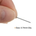 thumbnail image 2 of Steel Pin Gage 0.74mm Diameter Class X Tolerance 0.001mm Plug Gage Pin, 2 of 5