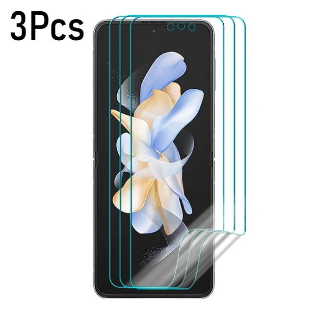 Flip6 Flip5 Hydrogel Film for Samsung Galaxy Z Flip 6 5 5G Anti-Scratch Soft Screen Protector for ZFlip6 ZFlip5 Hinge
