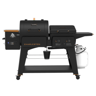 Cuisinart Twin Oaks Dual Function Pellet And Propane Gas Grill 