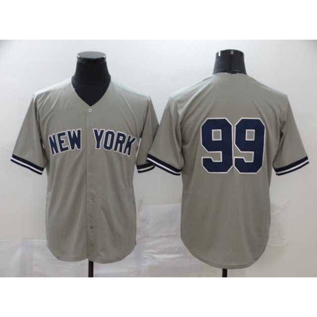 Baseball Jersey Yankees #99 Judge 2# Jeter 45# 27# Copy Player Name Jersey -WEVALLEY