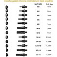 thumbnail image 3 of RZX 16" Rivet NUT Tool Hand Blind Riveter,RIVNUT Riveting Tools with Nut Setting System M3 M4 M5,m6,m8,m10 M12, 10-24, 1/4-20, 5/16-18,3/8-, 3 of 3