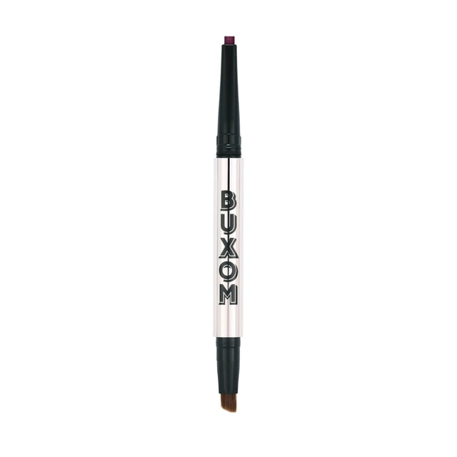 Buxom Power Line Delineador de ojos duradero Delineador de ojos cremoso retráctil Resistente al agua y a prueba de manchas Punta afilada y cepillo incorporado para delinear y definir los ojos