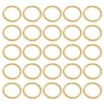 thumbnail image 1 of Milisten 100PCS DIY Jewelry Accessories Embossing Jump Ring Delicate Embossing Ring Single Twisted Lines Loop Ring Buckle Ring Jewelry Connecting Ring for Jewelry Making (Golden), 1 of 5