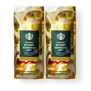 Starbucks Blonde Expresso Whole Bean Coffee(2-1Lb Bags)