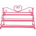 thumbnail image 2 of 1 Pcs Nail Polish Organizer Holder Rack,3 Layer Heart Shape Nail Polish Shelf,Metal Display Stand Rack,Nail Polish Organizer Shelf,Nail Polish Shelves,Display Stand Holder Rack Organizer,Hot Pink, 2 of 7