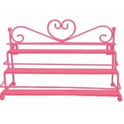 Nail Polish Rack*1 3 Layer Heart Nail Polish Shelf Cosmetic Display Stand Holder Rack Organizer