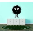 thumbnail image 1 of Children Cute Funny Wall Decal Decoration Cute Round and Hairy Monster Lasts Years and Easily Removable - Size: 8 In(W) x 10 In(H), 1 of 3