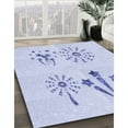 thumbnail image 2 of Ahgly Company Indoor Rectangle Patterned Lavender Blue Area Rugs, 6' x 9', 2 of 6