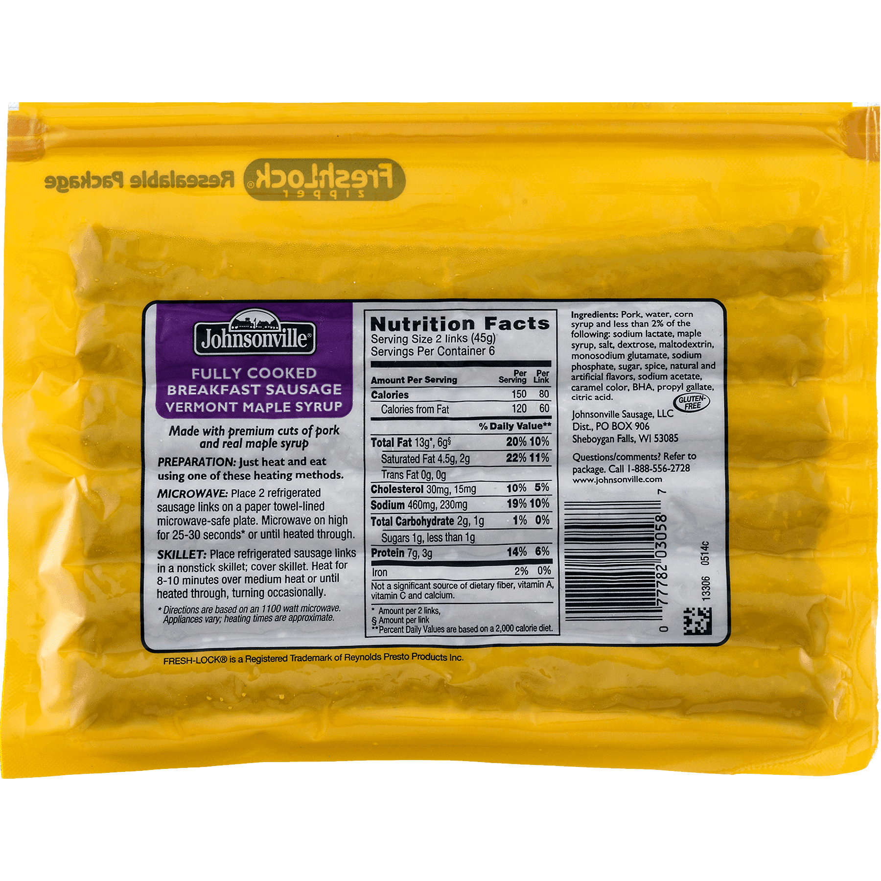 Johnsonville Sausage Nutrition Breakfast Blog Dandk