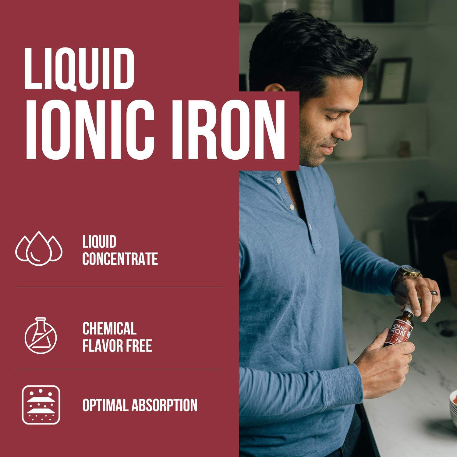 Triquetra Health Ionic Iron Liquid Supplement