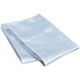 thumbnail image 1 of 400-Thread Count 100% Egyptian Cotton Elegant Solid Pillowcase Set Light Blue / Standard, 1 of 1