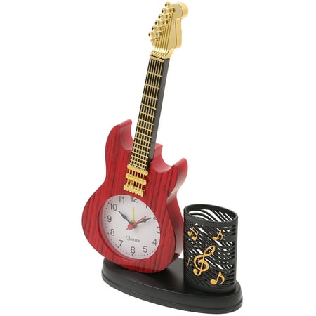 Home Decor Clocks Table Clock Violin Tabletop Clock Creative Violin Alarm Clock Modeling Alarm Clock Plastic Travel