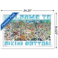 thumbnail image 3 of Nickelodeon Spongebob - Every Character Ever 19 Wall Poster, 14.725" x 22.375", Framed, 3 of 6