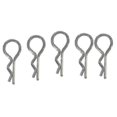 thumbnail image 3 of 50pcs Stainless Steel Body Clips Shell Cover Pin Bend For 1/10 Rc Car Remote Control Toys Redpet Ex, 3 of 5