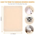 thumbnail image 7 of RLESO Non Slip Bathtub Mat,Anti Slip Shower Mat,Pvc Loofah Shower Mat Bathtub Mat Non Slip - 17.7X30 Inches,Quick-Drying Textured Bathroom Mat Without Suction Cups - Beige, 7 of 7