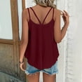 thumbnail image 5 of JIUKE Womens Tank Tops Eyelet Sleeveless Spaghetti Strap Scoop Neck Loose Fitted Casual Flowy Shirts, 5 of 6