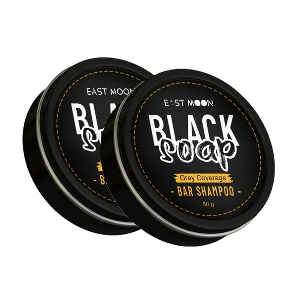 Xerdsx Gray Hair Coverage Soap, Hair Darkening Compressed Soap Bar, Bar