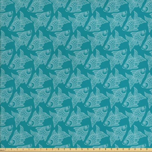 Nautical Theme Upholstery Fabric By The Yard Decorative For Diy And Home Accents Waterproof Indoor Outdoor Use Easy Care Machine Washable Ambesonne Com Nautical Theme Upholstery Fabric By The, Nautical Themed Outdoor Fabric