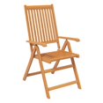thumbnail image 5 of vidaXL 7 Piece Garden Dining Set Solid Wood Acacia, 5 of 5
