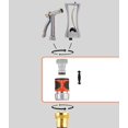 thumbnail image 2 of Juego de conectores para mangueras Gardena Premium Metal Snap On, 2 of 4