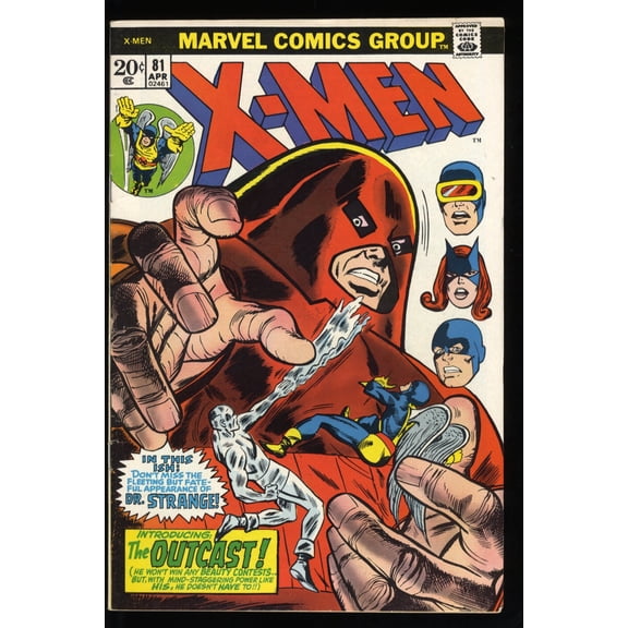 X-Men #81 FN/VF 7.0 Juggernaut Appearance!! Outcast! Comic Book