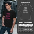 thumbnail image 4 of Greenyef Graphics I Paused My Game to Be Here Gamer Gift Funny Tee Men's T-Shirt Style-13 (Black & Pink, Medium), 4 of 6