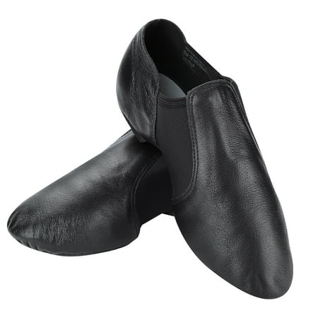 LYUMO 1 Pair Comfortable Leather Jazz Shoes Practice Dance Shoes for Child Adult, PU Dance Shoes