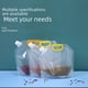 thumbnail image 5 of Bolsa de almacenamiento portátil para cereales, embalaje de alimentos, bolsa de arroz sellada, a prueba de humedad, a prueba de insectos, bolsa transparente con boca de succión, 5 of 5
