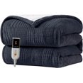 thumbnail image 1 of Heated Blanket - 50"x60" Fast - Heating Soft Throw Electric Blanket with 6 Heating Levels, 1-12 Hours Timer, Over - Heat Protection, ETL Certified & Machine Washable, 1 of 1