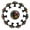 Multicolored 04, variant on 12 Pcs Cabinet Knobs Funny Dogs of Different Breeds in Bow Ties and Neck Scarves, Round Crystal Glass Drawer Dresser Wardrobe Handles Pulls Door Cupboard Hardware Knob with Screws for Home Kitchen