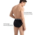 thumbnail image 4 of Calzoncillos Wirarpa Modal No Fly para hombre, paquete de 4, talla M, 4 of 5